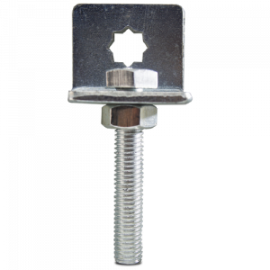 SOPORTE METALICO "L" ESTRELLA PARA CABEZAL DEL MOTOR CON BULON+TUERCA SG35/SG45 - SEG