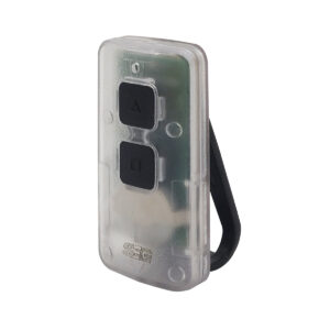 TRANSMISOR TX MAX TRANSPARENTE 2 BOTONES