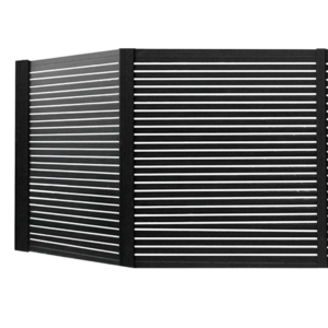SEG - FRENTE DE REJA MODULAR DE 2 COLUMNAS - BLANCO